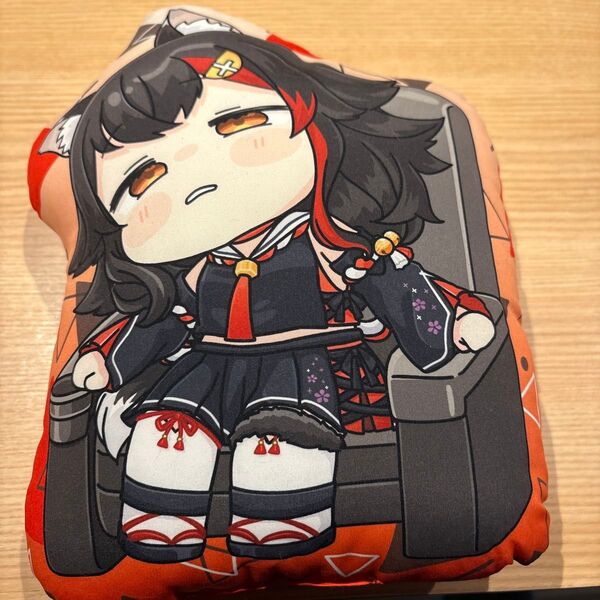 ホロライブ 大神ミオ ホロぐらクッション