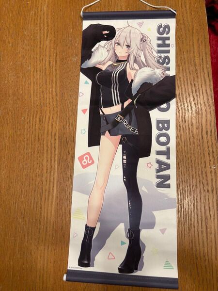 ホロライブ タペストリー 獅白ぼたん