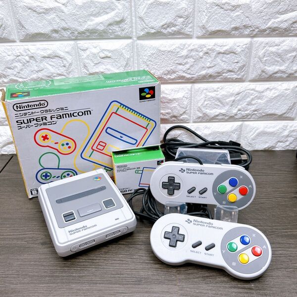 【SFC】スーパーファミコン クラシックミニ 本体一式