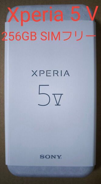 Xperia 5 V XQ-DE44 8GB/256GB ブラック 6.1インチ 純正ケース付 新品保護フィルム付 SD使用可能