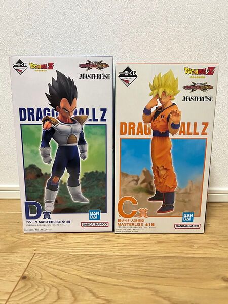 ドラゴンボール VS オムニバスCROSS 一番くじ C賞 D賞 フィギュア 2種セット 新品未開封