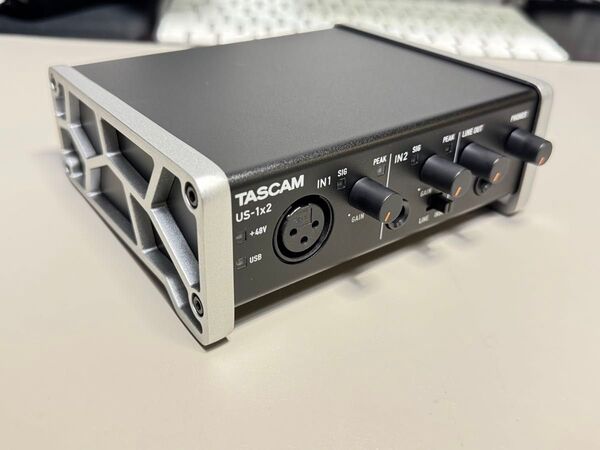 TASCAM US-1x2 オーディオインターフェイスI/O USB DAC