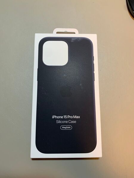 Apple純正 iPhone 15 Pro Max シリコンケース ミッドナイト 新品開封