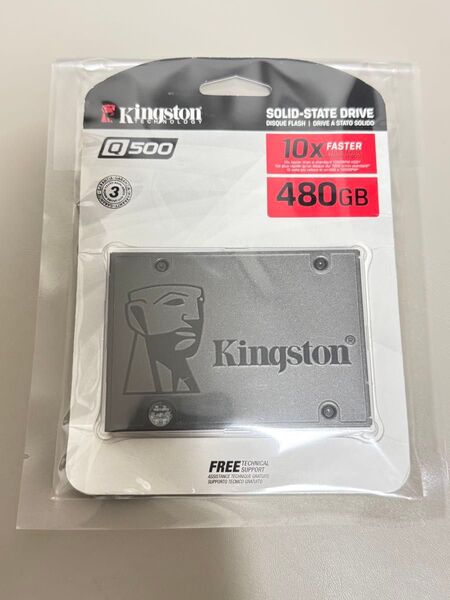 Kingston Q500 480GB SSD 新品未開封
