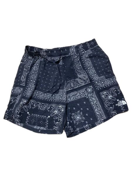 サイズ すXL ノースフェイス THE NORTH FACE ノベルティバーサタイルショーツ ショート ハーフ パンツ バンダナ柄