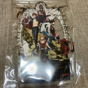 DEATHNOTE ラッキー缶バッジくじ 夜神月 BIGアクリルスタンド 弥海砂
