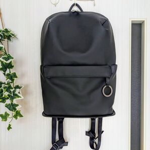 未使用級 ミレスト MILESTO Punto&Linea バックパック ブラック MLS873 リュックサック デイパック
