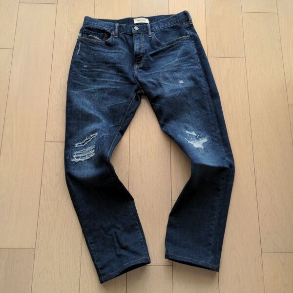 GAP ギャップ ダメージ加工 デニム パンツ 31×30 スリム ジーンズ