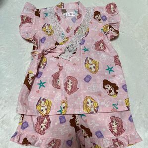 ディズニープリンセス 甚平100センチ