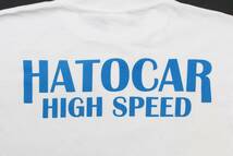 CTS07キューン レディース ハトカー 鳩 ハトHATOCARレーシングカー 車 ハイスピードHIGH SPEEDスピードウェイ 半袖TシャツCUNEウサギ_画像2