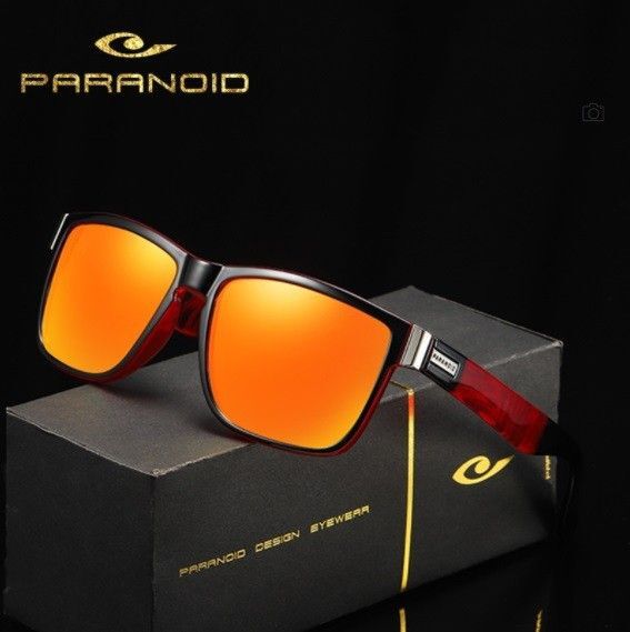 新品 送料込み PARANOID レッドミラーレンズサングラス 男女兼用676218