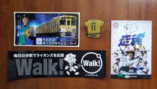 ライオンズ まとめ売り ステッカー ピンバッチ カード シール 西武 匿名配送