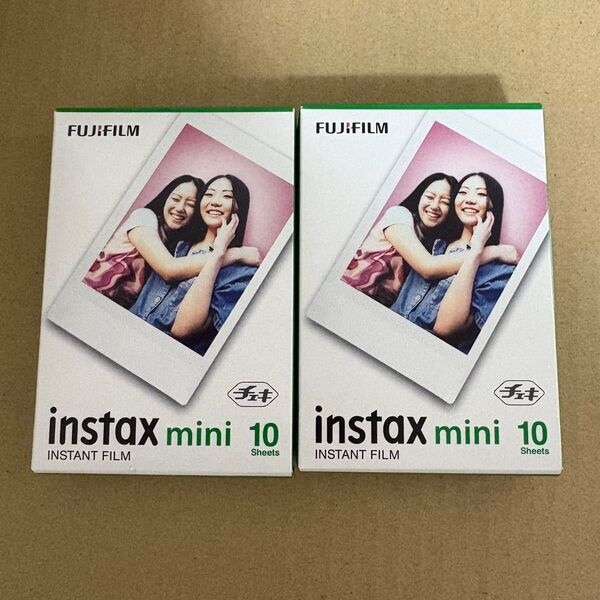 新品未開封 2個セット Instax mini 10 チェキ フィルム