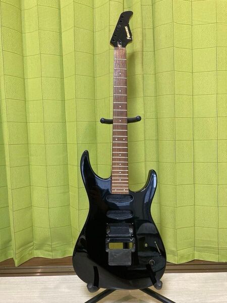 Fernandes FR-65 エレキギター ボディ ブラック ジャンク 部品