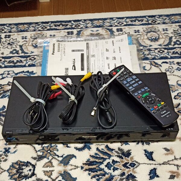完動品 Panasonic DMR-BRT210 1TB換装済