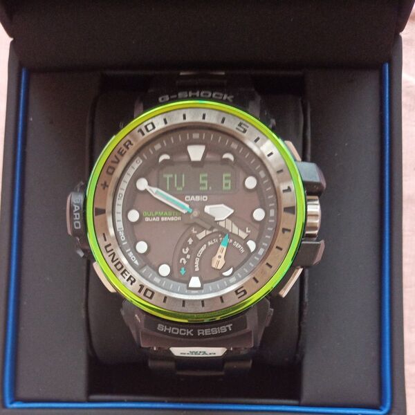G-SHOCK GWN-Q1000MB-1AJF +コンポジットバンド 各パーツ新品交換済み