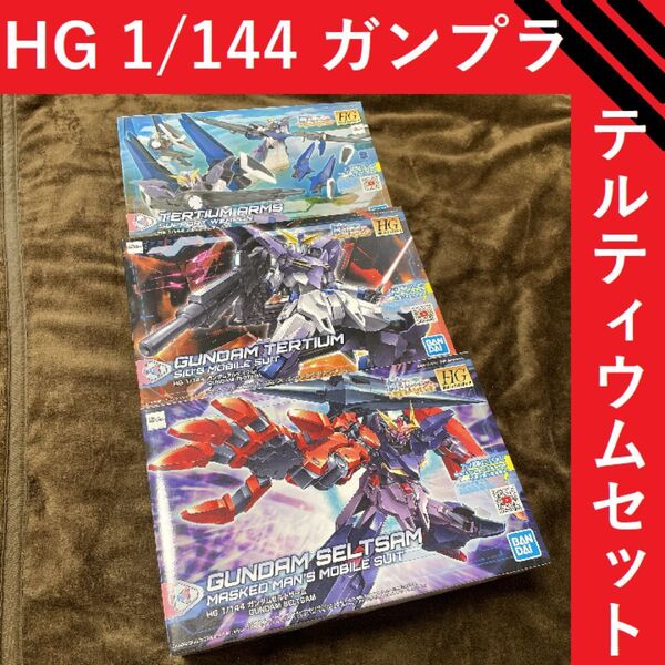 HG 1/144 ガンダムテルティウム系 3点セット
