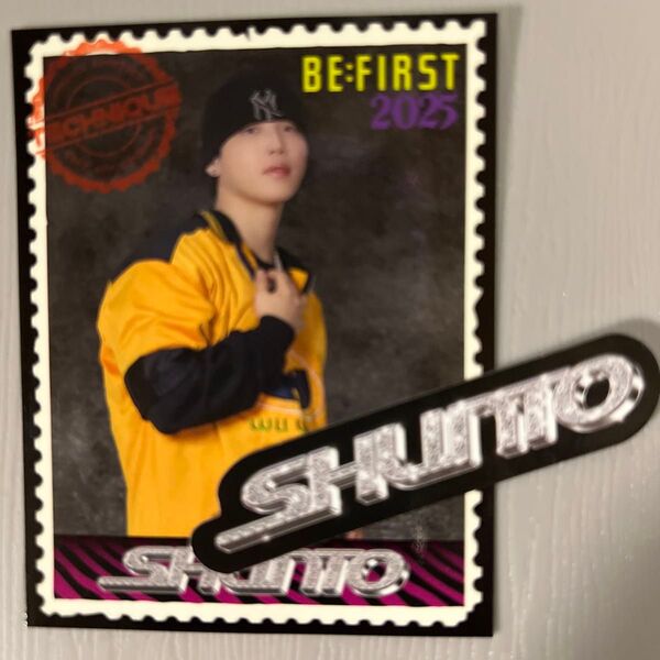BE:FIRST SHUNTO シュント 2025 GRITステッカー