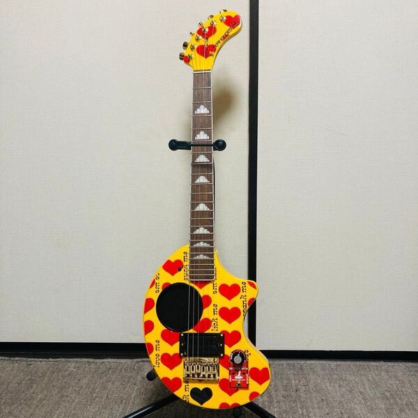 FERNANDES ZO-3 YELLOW HEART-ZO イエローハート hideモデル フェルナンデス ハードケース保管品