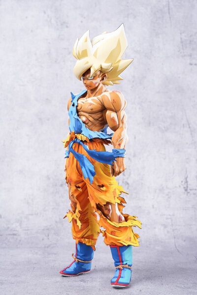 ドラゴンボールZ SMSP 孫悟空 カスタム 改修 二次元リペイント フィギュア