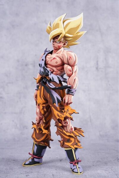 ドラゴンボールZ 伝説の超サイヤ人 孫悟空 リペイント フィギュア