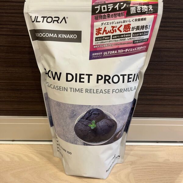 ウルトラ スローダイエットプロテイン 黒ゴマきなこ風味 1kg