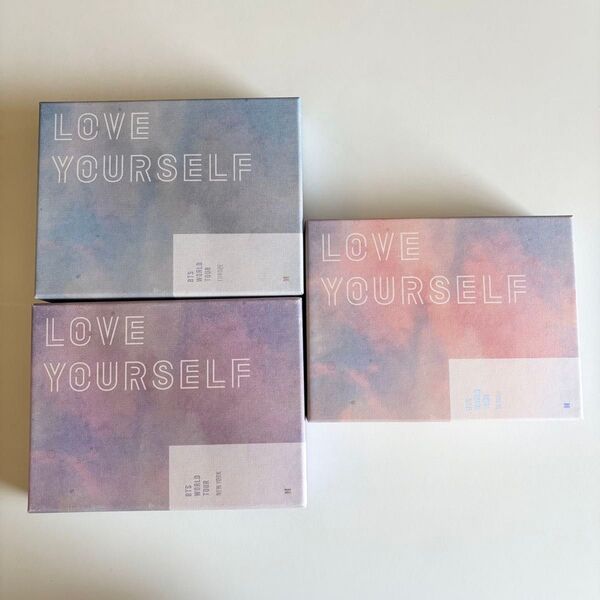 【公式】BTS LOVE YOURSELF NY EU SEOUL DVD 3セット ニューヨーク ヨーロッパ ソウルコン