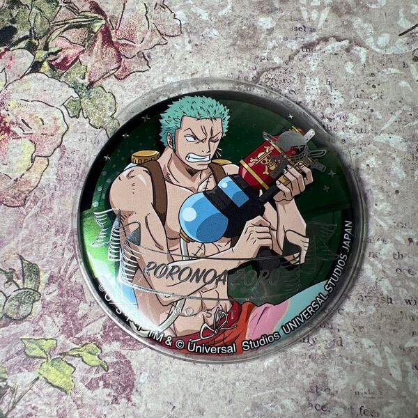ONE PIECE ワンピース ユニバ 缶バッジ USJ サマー ロロノア・ゾロ