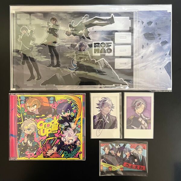 【数量限定・有償特典付き】Crack Up!!!!(ろふまお塾盤) ROF-MAO 加賀美ハヤト 剣持刀也 甲斐田晴 不破湊