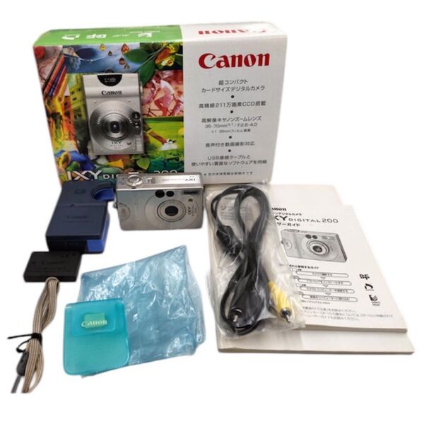 【良品】キャノン Canon IXY 200 デジタルカメラ 本体 充電器付 早い者勝ち 動作確認済
