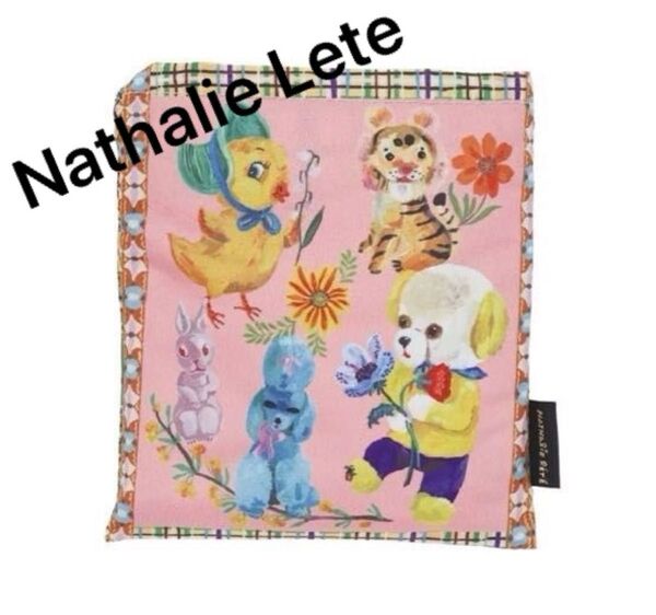 Nathalie Lete Pocketable Big tote bag Chick ナタリーレテ エコバッグ トートバッグ