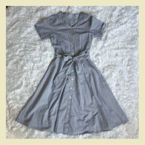 PROPORTION BODY DRESSING ストライプ半袖シャツワンピース 6