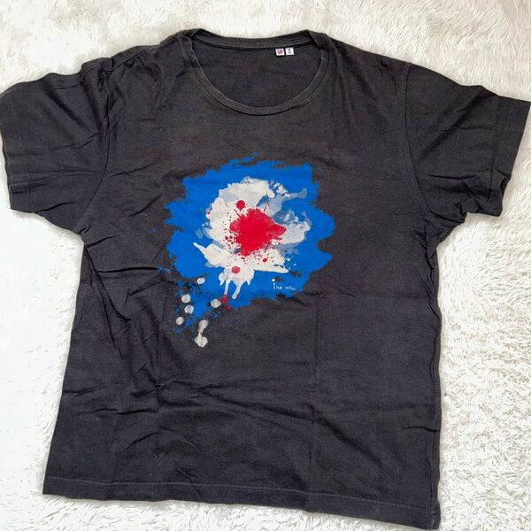 ユニクロ The Who バンドTシャツ M 黒 ブラック