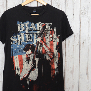 GS8669 ブレイク・シェルトン Blake Shelton Tシャツ S 肩43 カントリー メール便可 xq