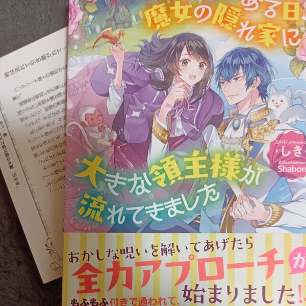 同封200円引き ある日、魔女の隠れ家に大きな領主様が流れてきました (fairy kiss) しき/著