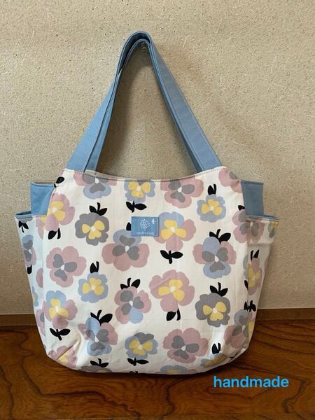 ハンドメイド チューリップバック カラフルクローバー