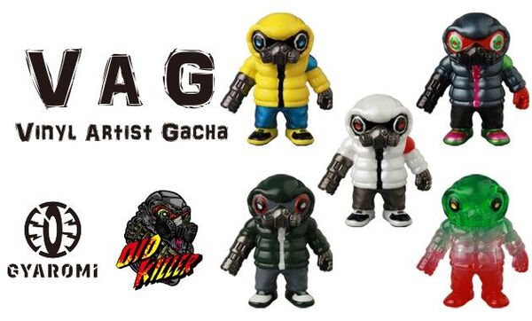 VAG SPECIAL GYAROMI コレクション オイドキラー 全5種 _ メディコムトイ フィギュア ソフビ