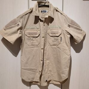 A BATHING APE ミリタリーシャツ