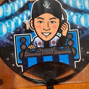 【新品 未使用】埼玉西武ライオンズ 長谷川信哉選手 うちわ