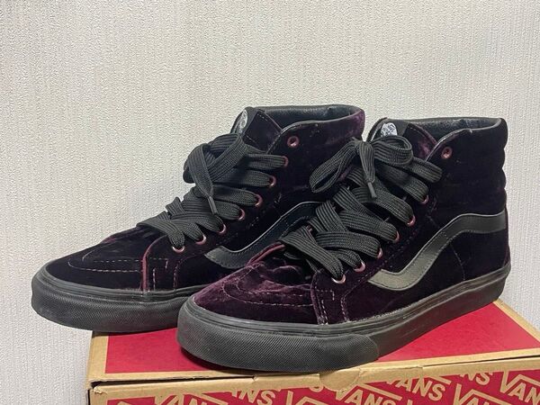 Vans ベルベット ハイカットスニーカー オマケ付き