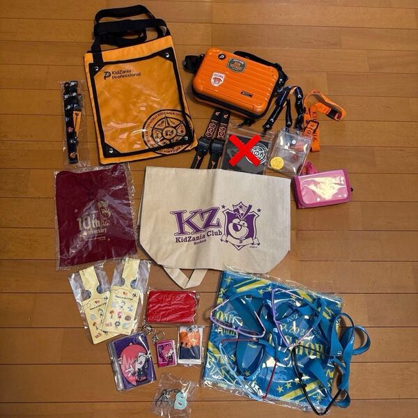 キッザニア グッズ まとめ売り グッズセット トートバッグ メガネ拭き 財布 ストップ
