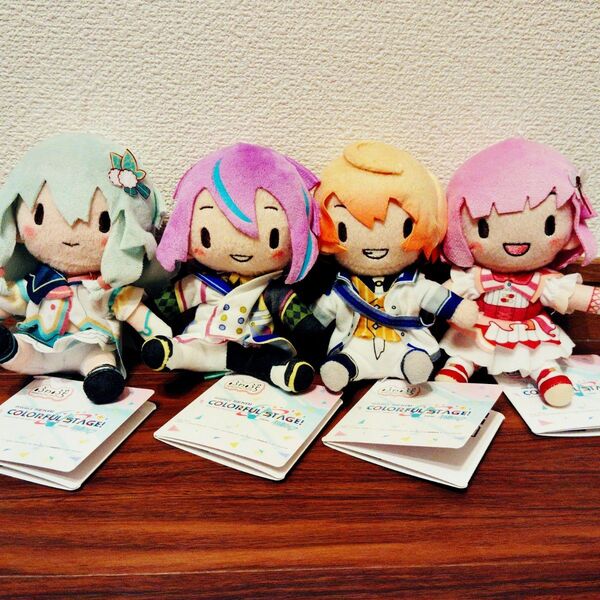 劇場版プロジェクトセカイ プロセカ ふわぷち ミニぬいぐるみ ワンダショ 全種セット 神代類 天馬司 鳳えむ 草薙寧々