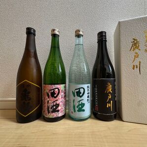 【限定特価】セット信州亀齢ひとごこち 純米吟醸、田酒 純米吟醸 百四拾(桜)、田酒 純米吟醸 生うすにごり、廣戸川 別撰純米大吟醸