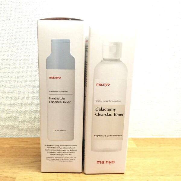 【化粧水2種類】魔女工場 パンテトイン エッセンス トナー 200ml、 ガラクトミークリアスキントナー 210ml