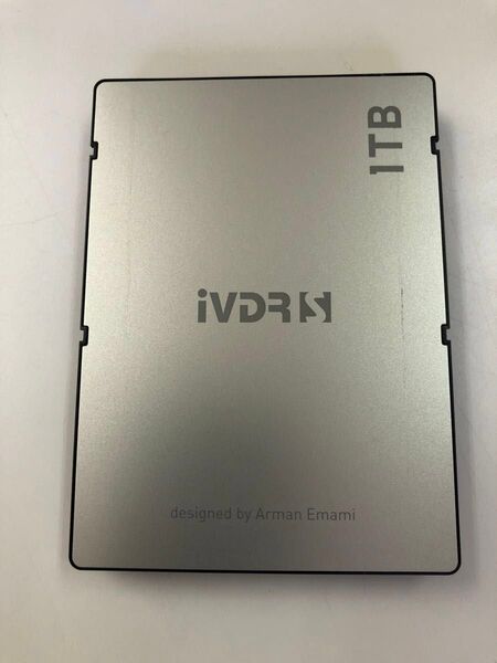 81.Varbatim iVDR-S カセットハードディスク 1TB 中古品初期化済