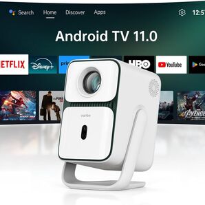 Wanbo T2 UltraプロジェクターAndroidTV 11.0 搭載1080P 小型 プロジェクター