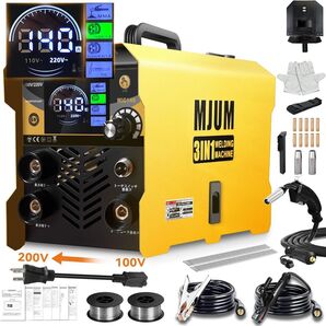 MJUM 溶接機 最大出力140A 100V/200V兼用 1台3役【専門家松本氏監修】