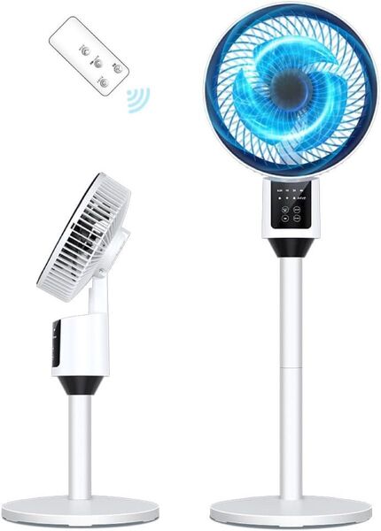 【新品未開封】扇風機 2025新登場 薄型ボディ4D送風静音30dB 3段階風量 2段高さ調節 サーキュレーター 2025新登場
