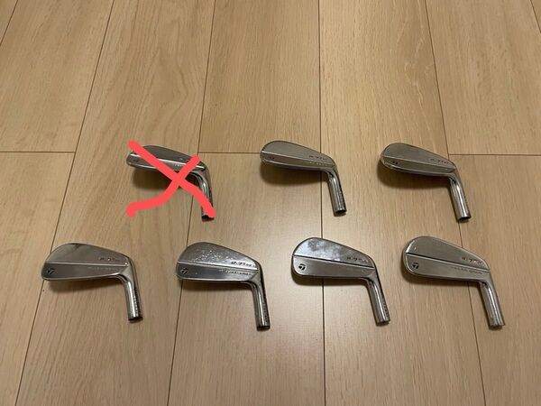 【4〜9ヘッドのみ】 テーラーメイド P7TW アイアン