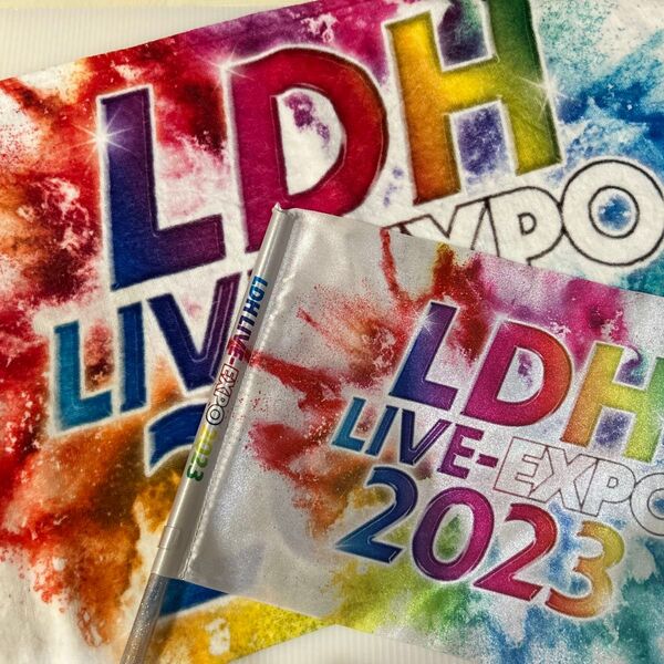 LDH LIVE EXPO 2023 フラッグ タオル